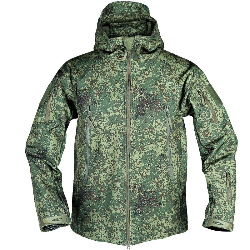 Outdoor Windproof Clothing Soft Shell Jacket by null