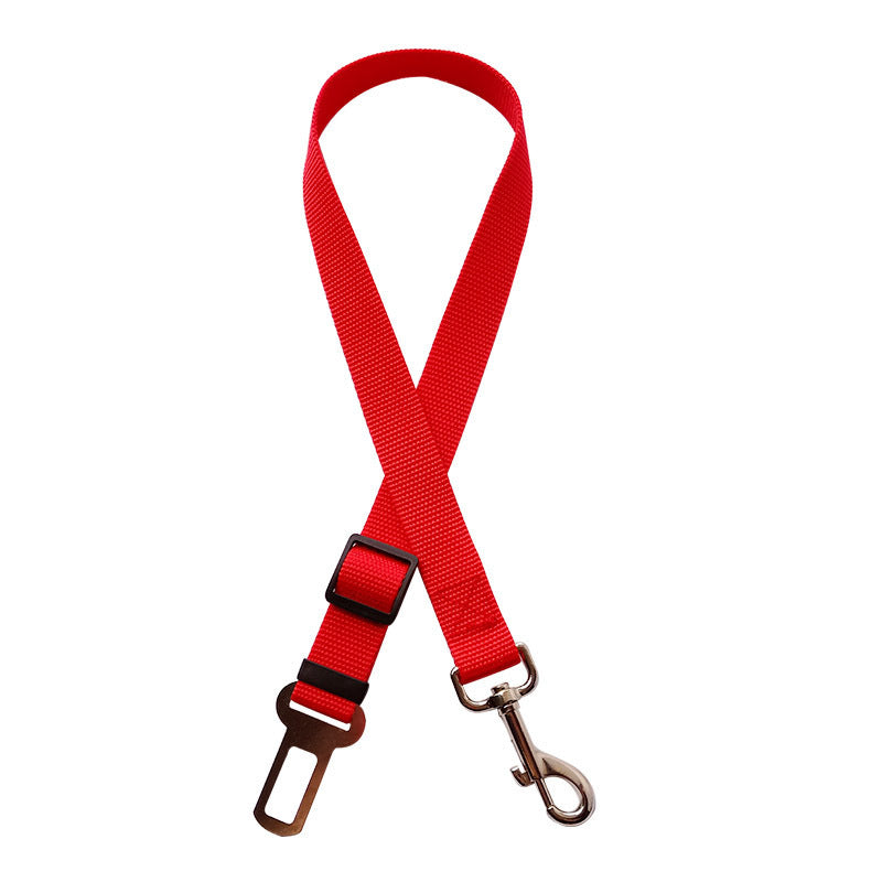 Buy Adjustable Pet Cat Dog Car Seat Belt Pet Seat Vehicle Dog Harness Lead Clip Safety Lever Traction Dog Collars Dogs Accessoires Pets Products online at DLC Market