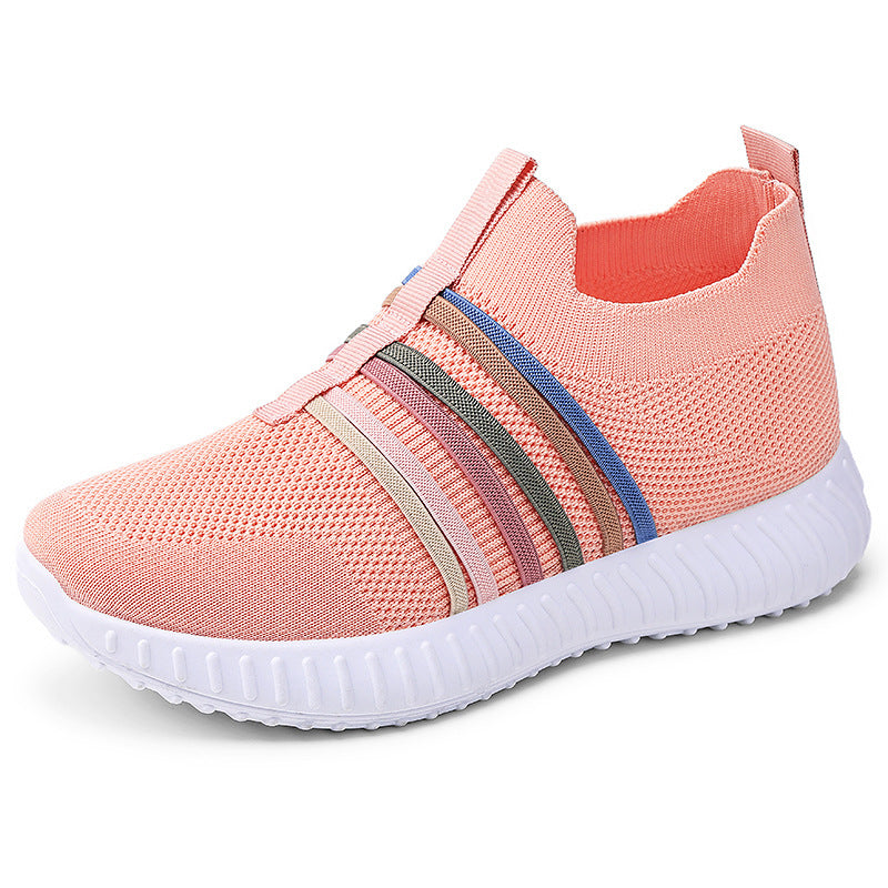 Buy Women's Casual Shoes Breathable Mesh Surface Plus Size Soft Bottom Pumps online at DLC Market