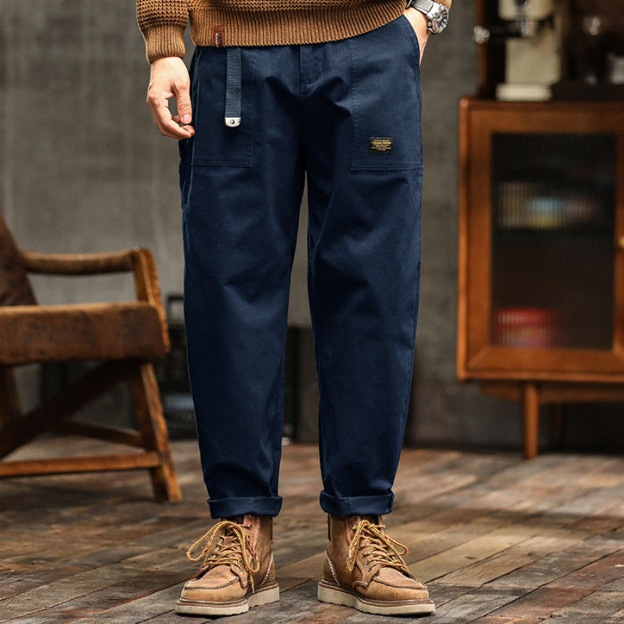 Trendy Men's Clothing Retro Overalls Fashion Brand by null