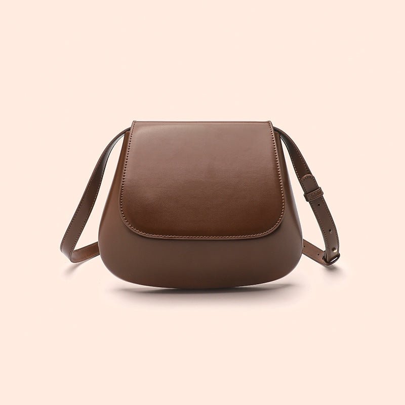 Buy Crossbody Bag Vegan Leather Women Retro Small Saddle Satchel Shoulder Bag With Long Adjustable Strap online at DLC Market