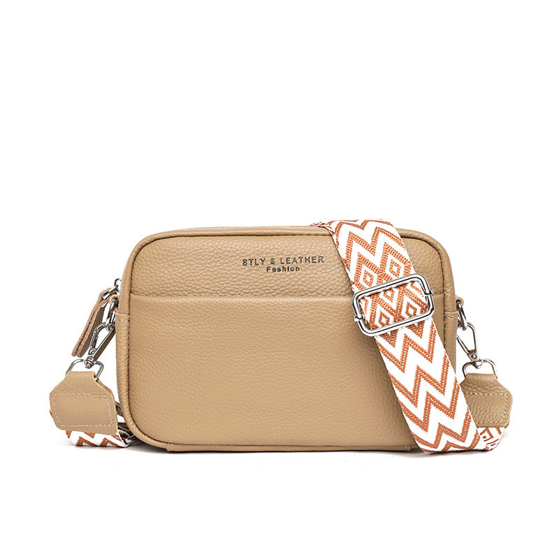 Buy Fashion Shoulder Crossbody Bags With Rhombus Embroidered Wide Shoulder Strap Cute Small Square Bag Women online at DLC Market