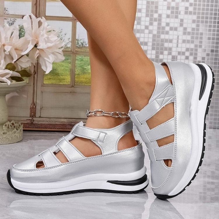 Buy Summer Wedge Baotou Hollow Women's Breathable Shoes online at DLC Market