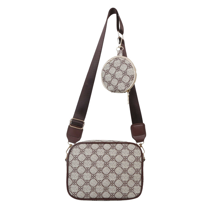 Buy Vintage Pattern Crossbody Bags For Women Shoulder Shell Bag Trend Small Purse And Handbag Luxury Designer Female Square Bag Women's Bag online at DLC Market