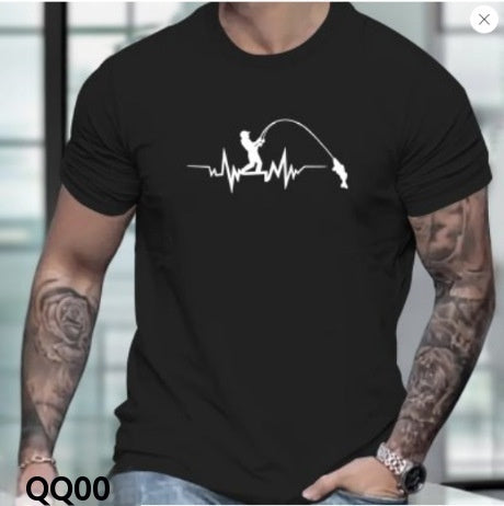 Men's T-shirt 3D Printing Athletic Clothing by null