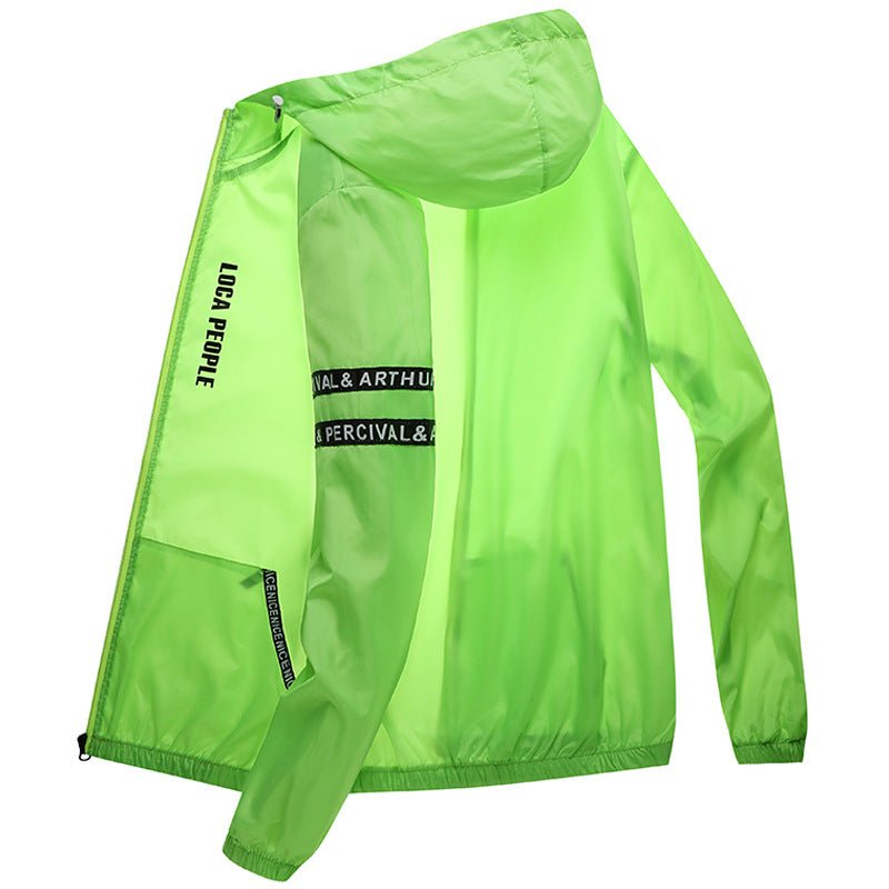 Lightweight Breathable Sun Protection Clothing Men's Jacket by null
