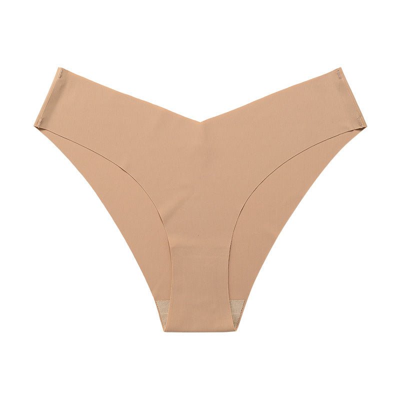 Seamless Ice Silk Briefs V-Waistband - DLC MARKET