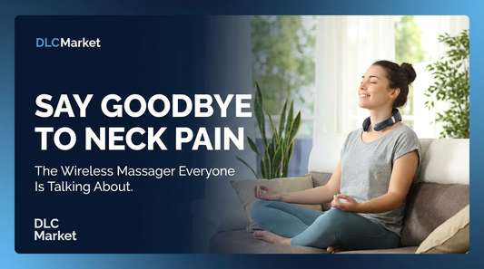 Wireless Neck & Shoulder Massager Blog Banner — DLC Market