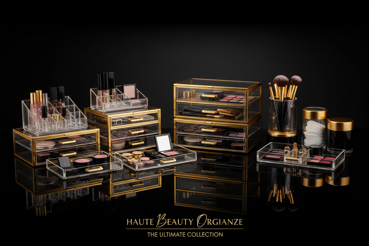 Luxury Makeup & Skincare Storage Organizer