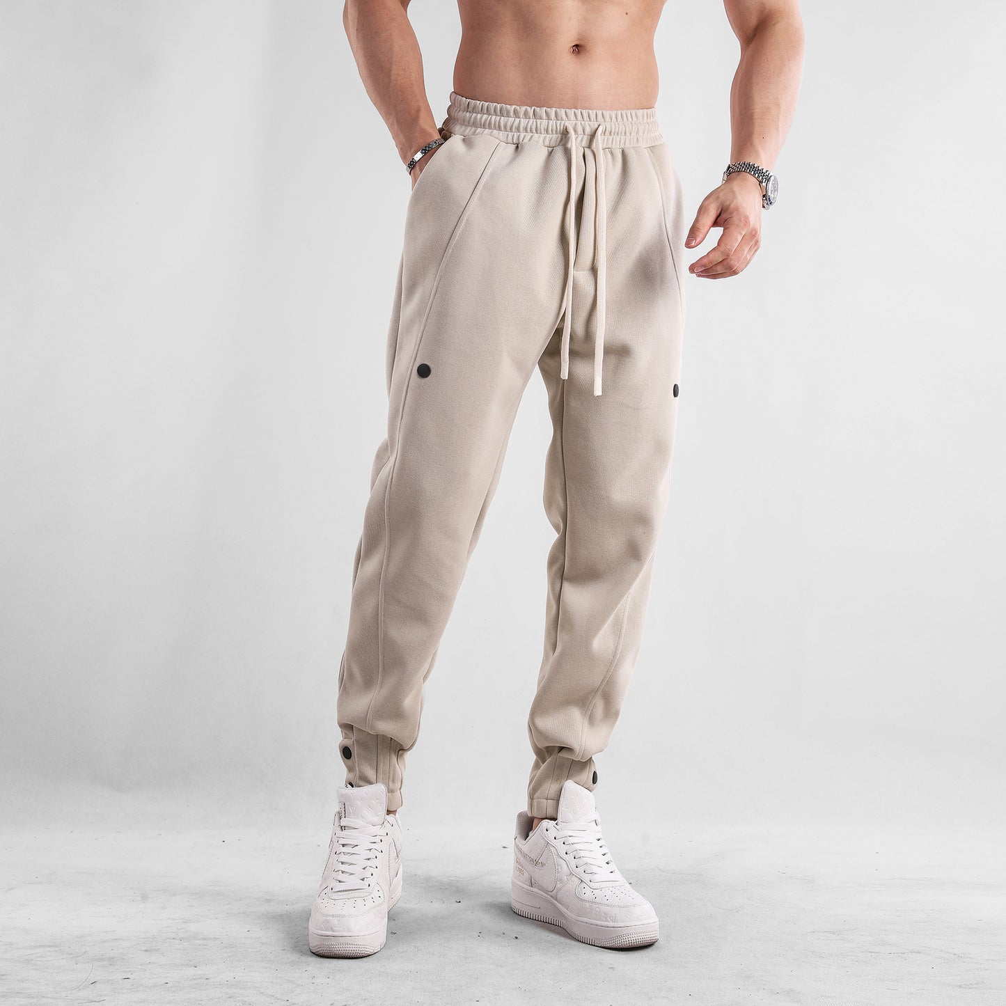 Casual Sports Trousers Loose Autumn Men's Clothing by null