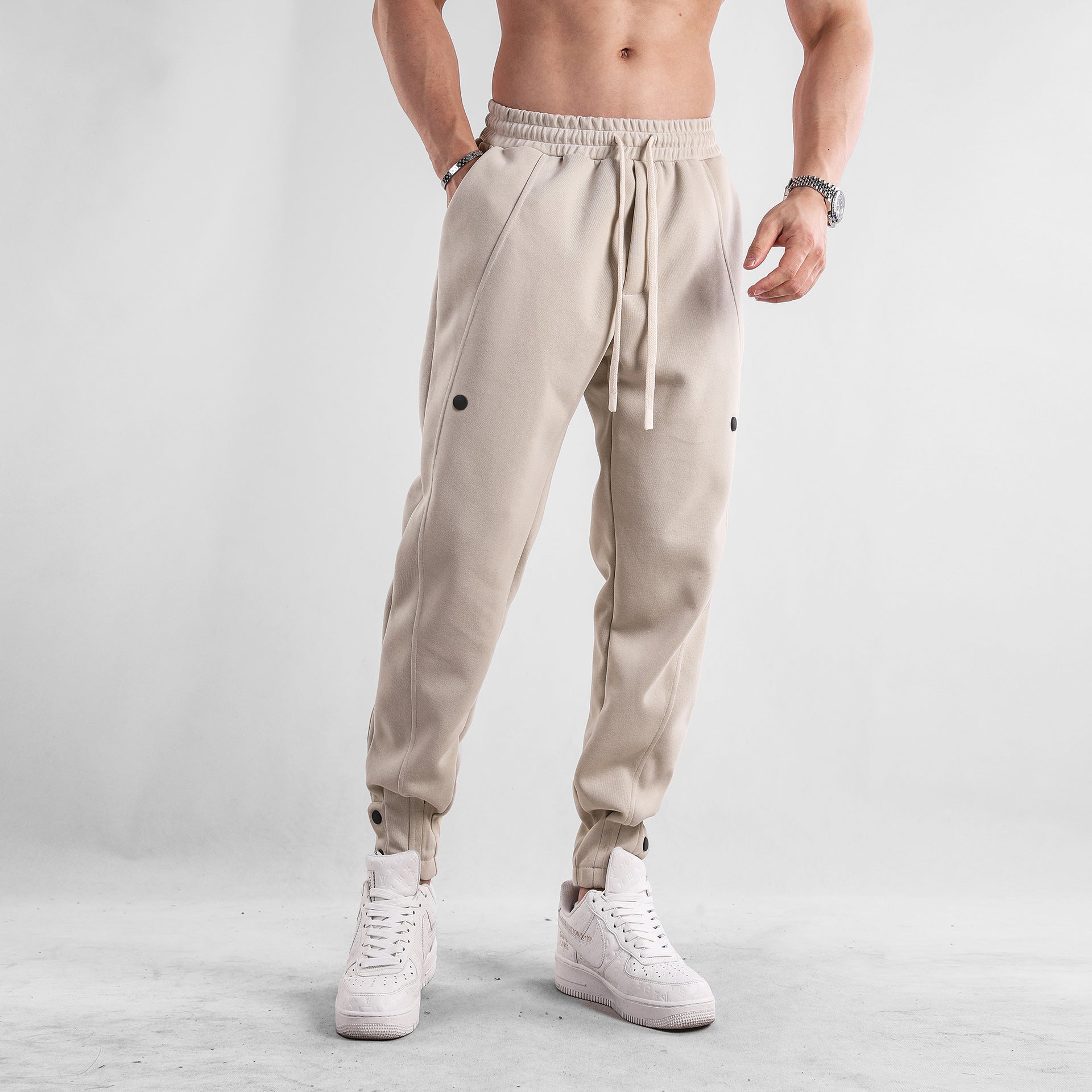Casual Sports Trousers Loose Autumn Men's Clothing by null