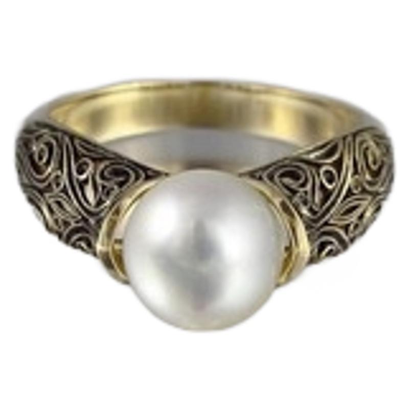Buy Inlaid Imported Artificial ABS Pearl Ring online at DLC Market