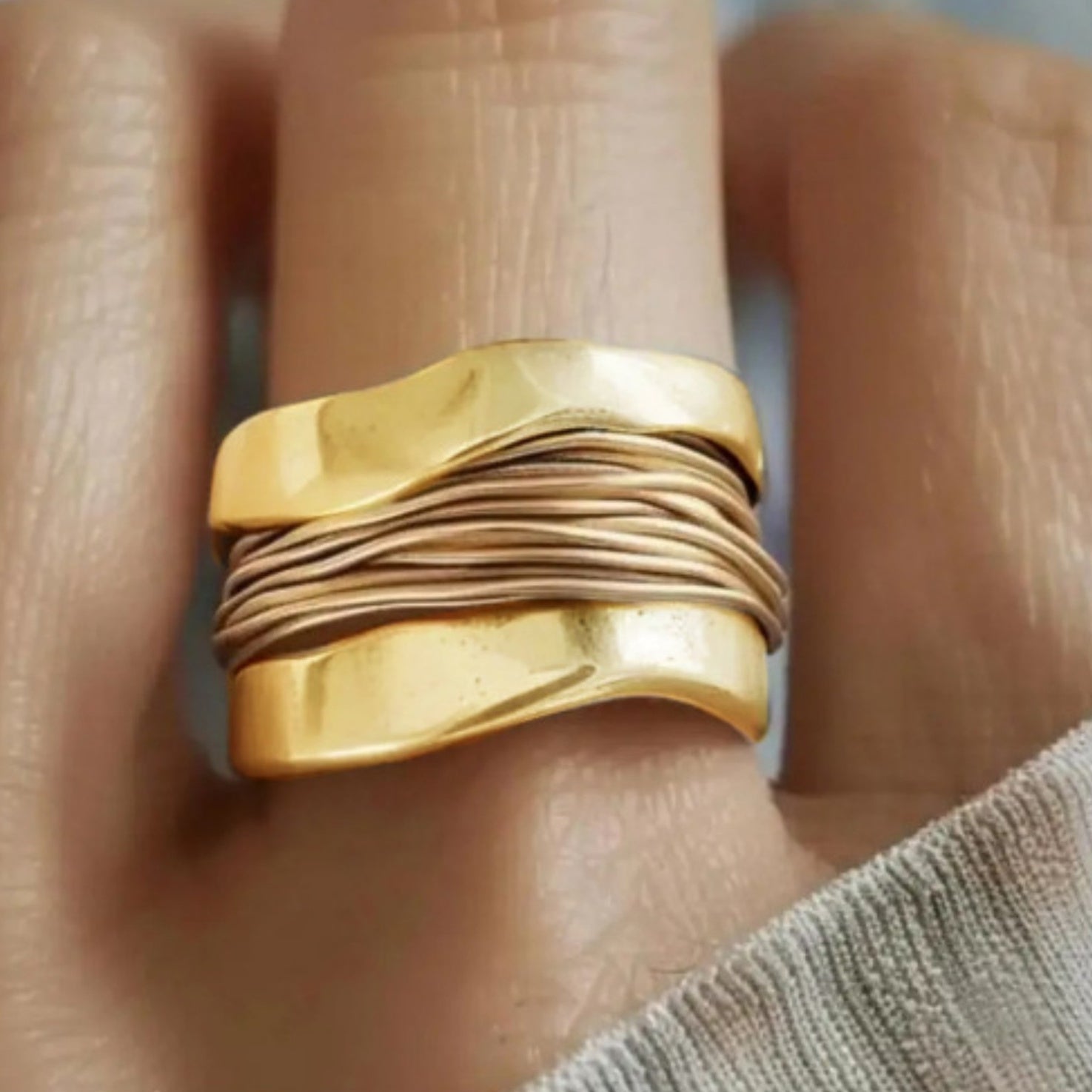 Buy Personality Trend Ring For Men And Women online at DLC Market