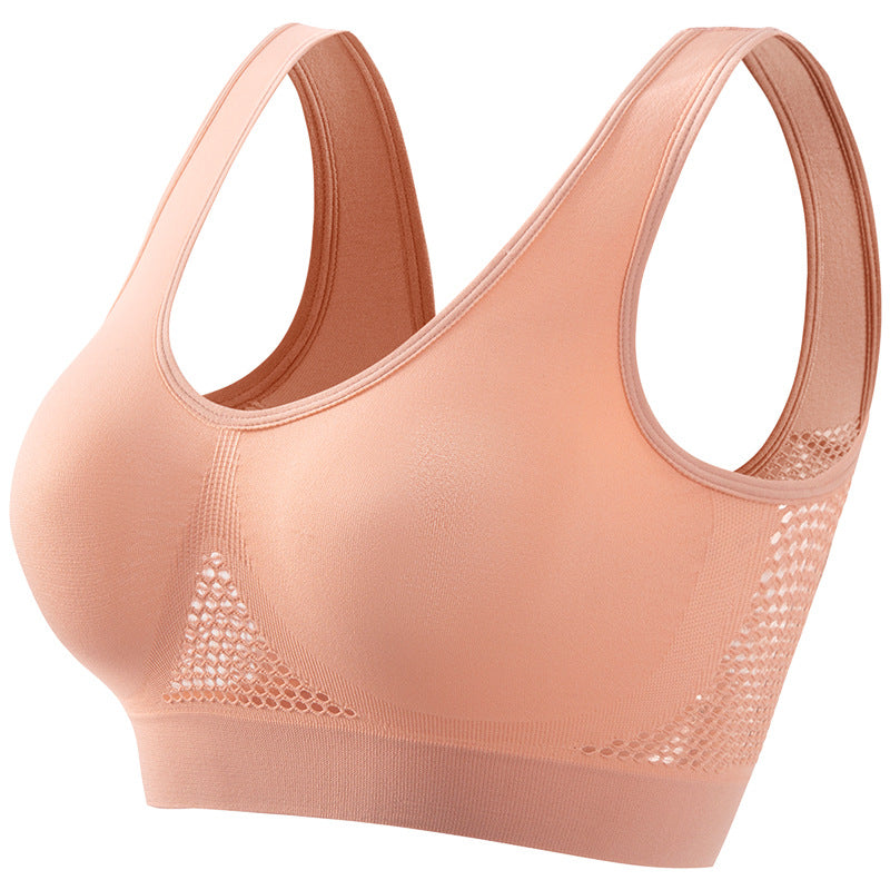 Buy Plus Size Women's Small Chest Push-up Workout Running Yoga online at DLC Market