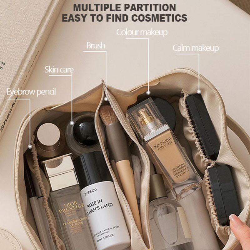 Buy Travel Cosmetic Bag Large Capacity Multifunction Travel Cosmetic Bag Women Toiletries Organizer Female Storage Make Up Case Tool online at DLC Market