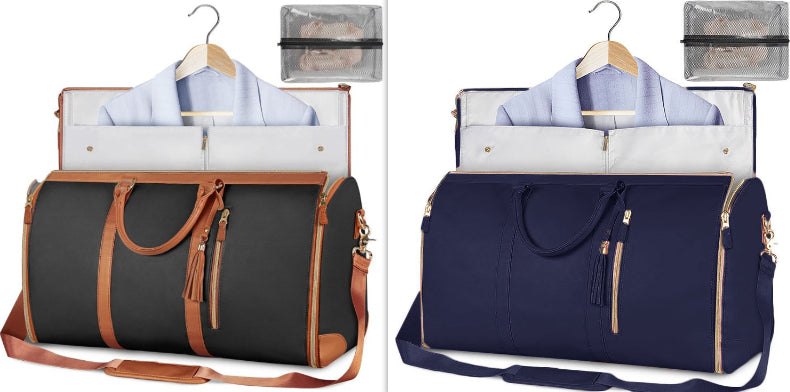 Buy Large Capacity Travel Duffle Bag Women's Handbag Folding Suit Bag Waterproof Clothes Totes online at DLC Market