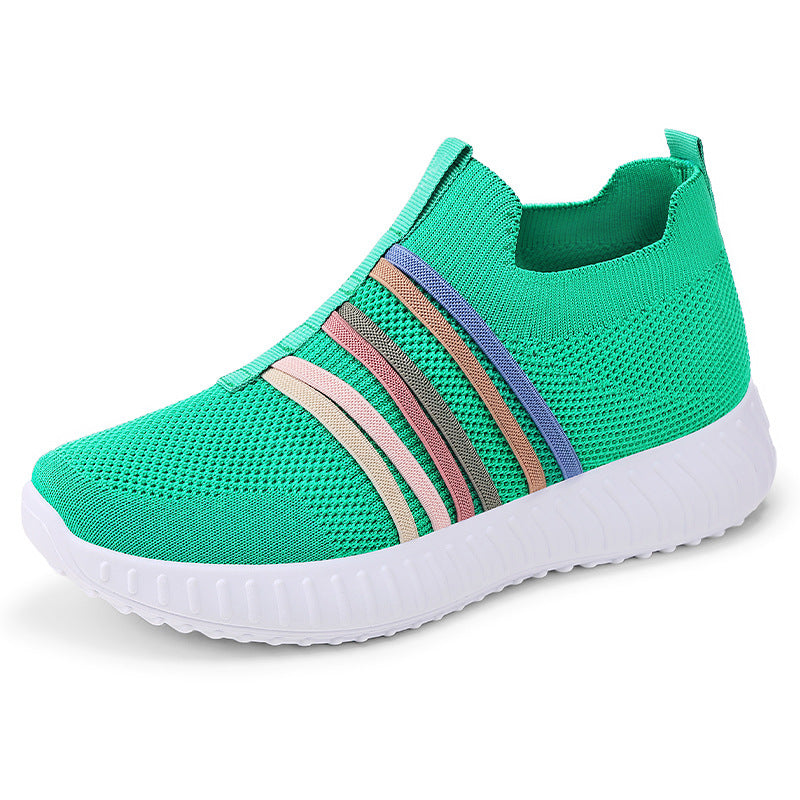 Buy Women's Casual Shoes Breathable Mesh Surface Plus Size Soft Bottom Pumps online at DLC Market