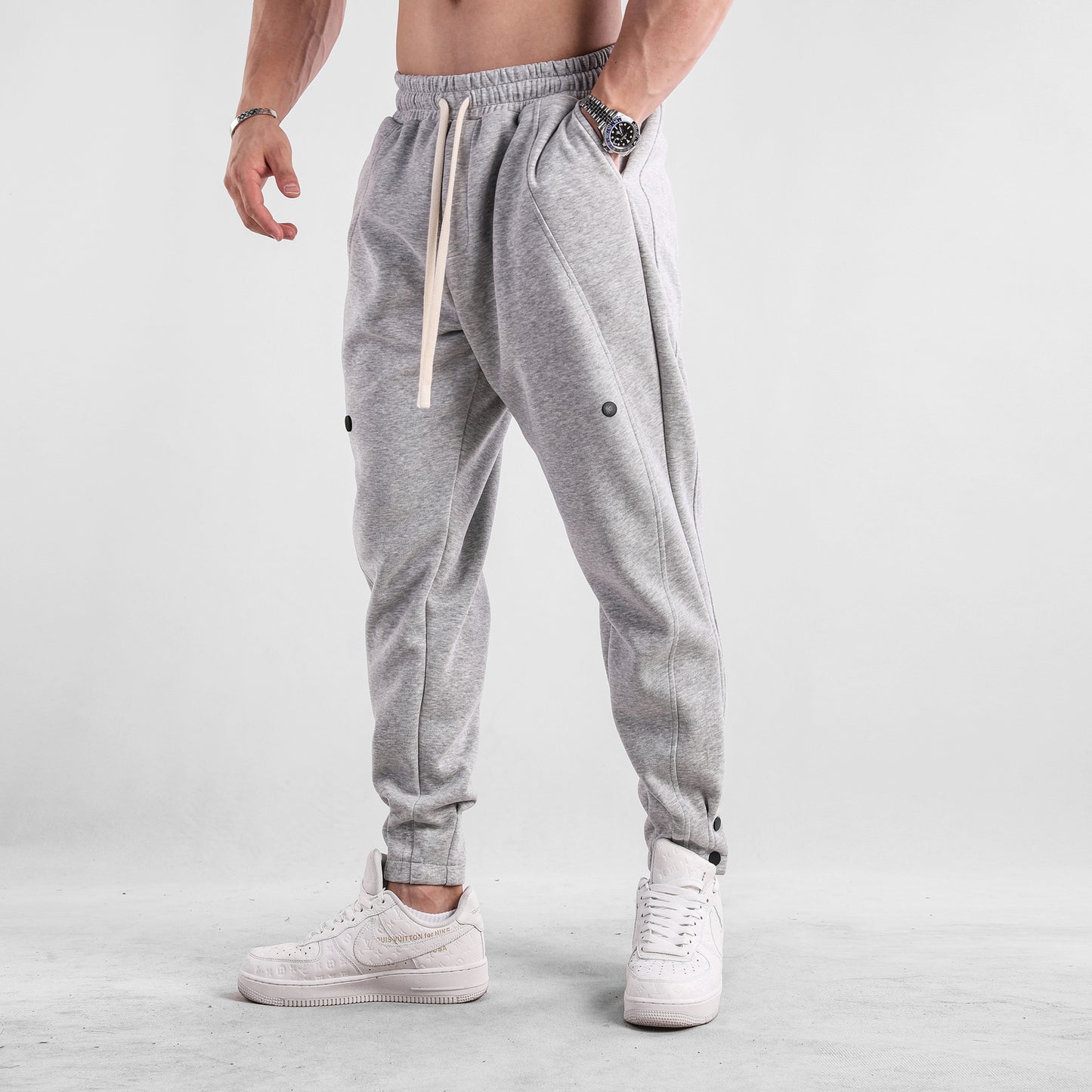 Casual Sports Trousers Loose Autumn Men's Clothing by null