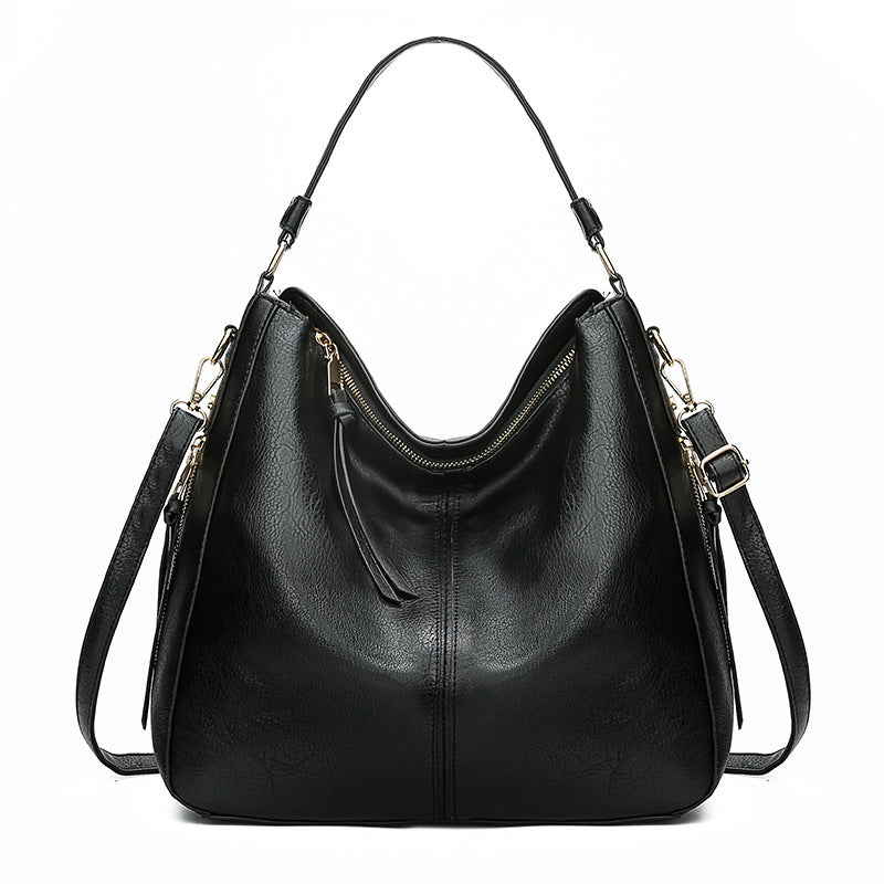 Buy Hobos Zipper Bucket Bags With Adjustable Shoulder-strap Handbags Temperament High Capacity Messenger Shoulder Bag For Women online at DLC Market