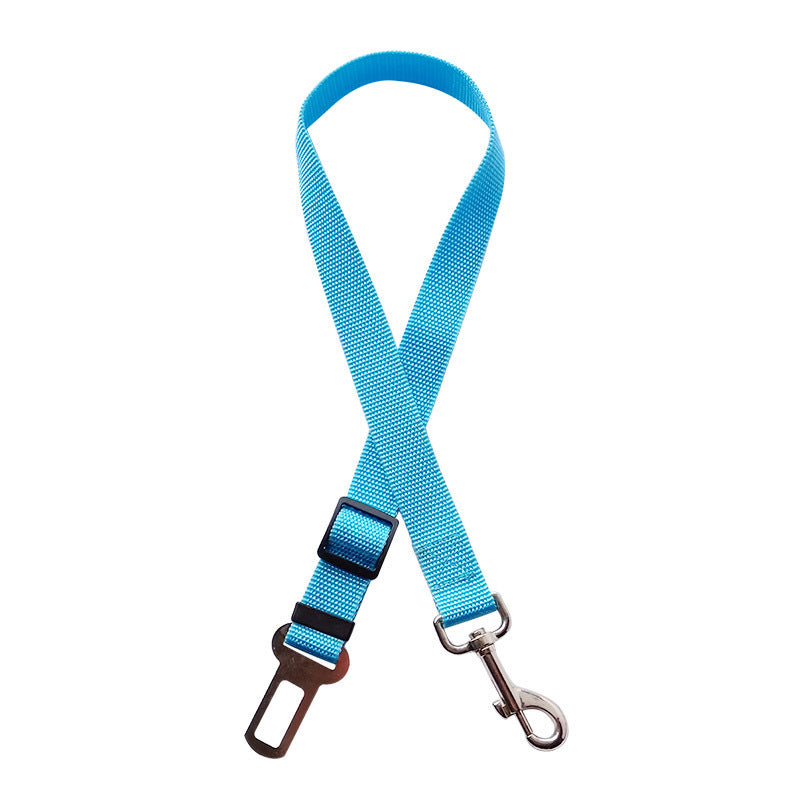 Buy Adjustable Pet Cat Dog Car Seat Belt Pet Seat Vehicle Dog Harness Lead Clip Safety Lever Traction Dog Collars Dogs Accessoires Pets Products online at DLC Market