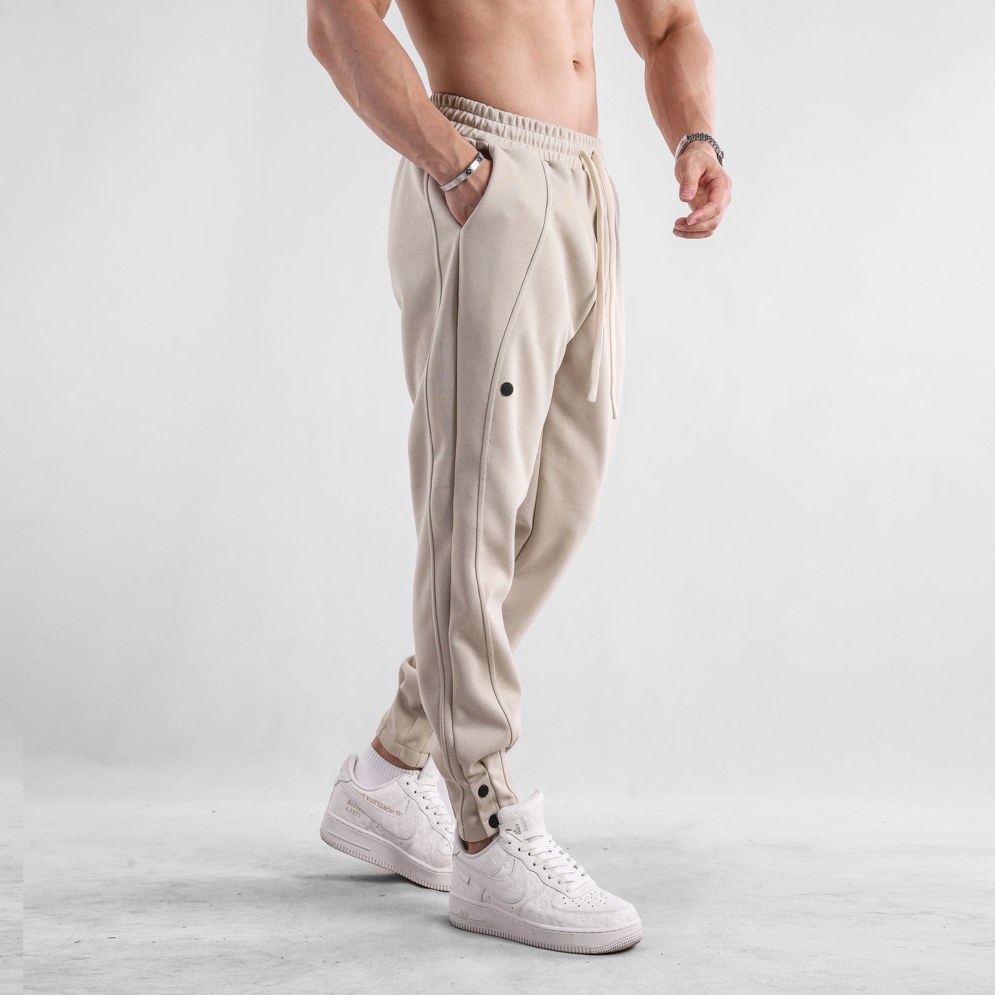 Casual Sports Trousers Loose Autumn Men's Clothing by null