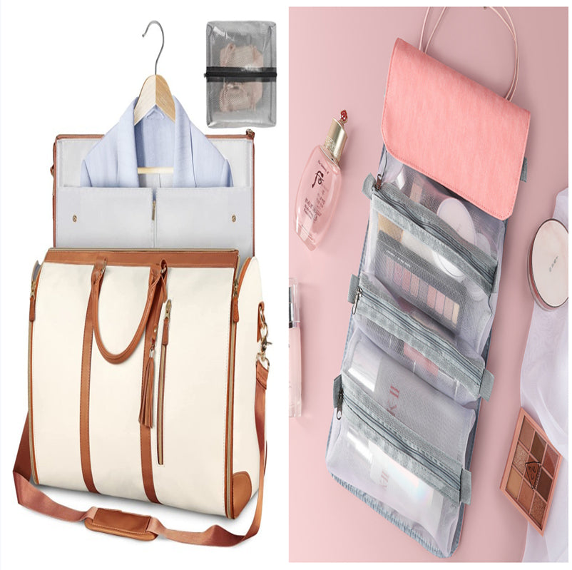 Buy Large Capacity Travel Duffle Bag Women's Handbag Folding Suit Bag Waterproof Clothes Totes online at DLC Market