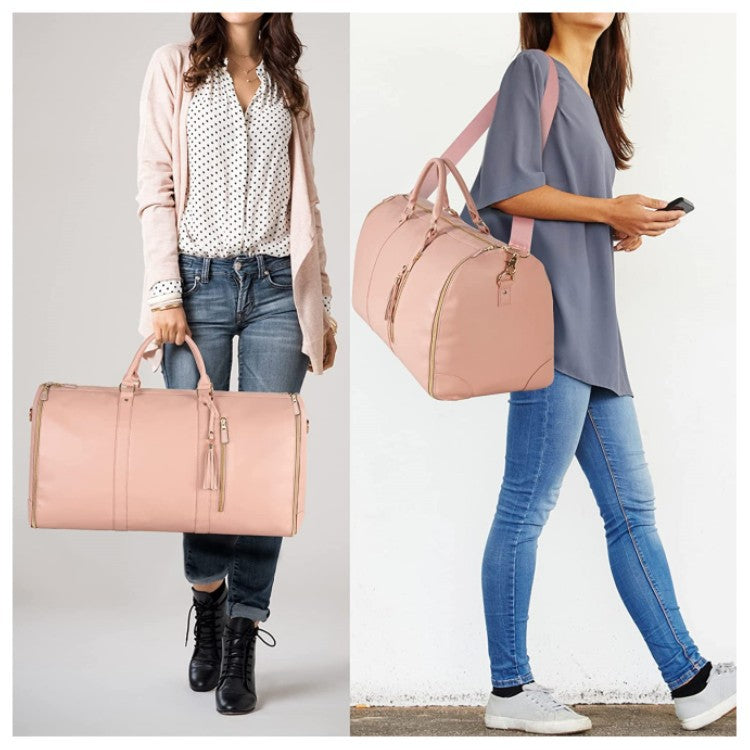 Buy Large Capacity Travel Duffle Bag Women's Handbag Folding Suit Bag Waterproof Clothes Totes online at DLC Market