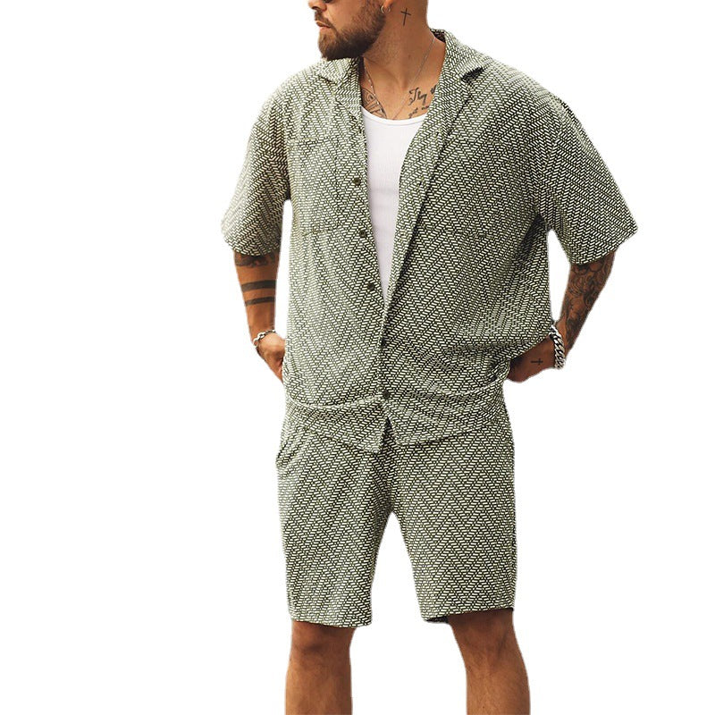 Fashion Individual Casual Shirt Men's Clothing by null