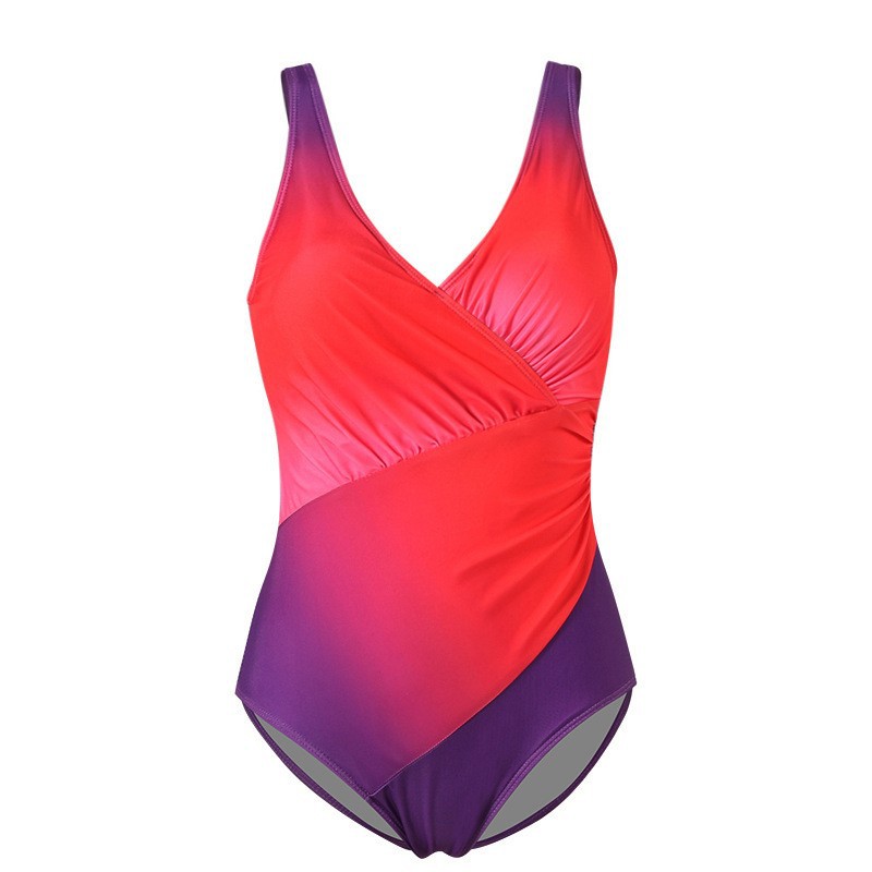 One Piece Swimsuit Bikini Covering Belly Thin by null