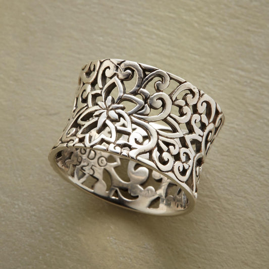 Buy Girlfriends Couple Gift Irregular Hollow Pattern Ring Female online at DLC Market