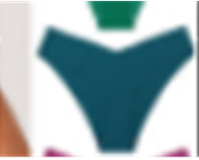 Buy Wavy Lace V-shaped Waist Seamless Ice Silk Girl's Underwear One-piece Large Size Pure Cotton Crotch Women's Briefs online at DLC Market