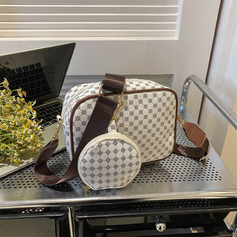 Buy Vintage Pattern Crossbody Bags For Women Shoulder Shell Bag Trend Small Purse And Handbag Luxury Designer Female Square Bag Women's Bag online at DLC Market