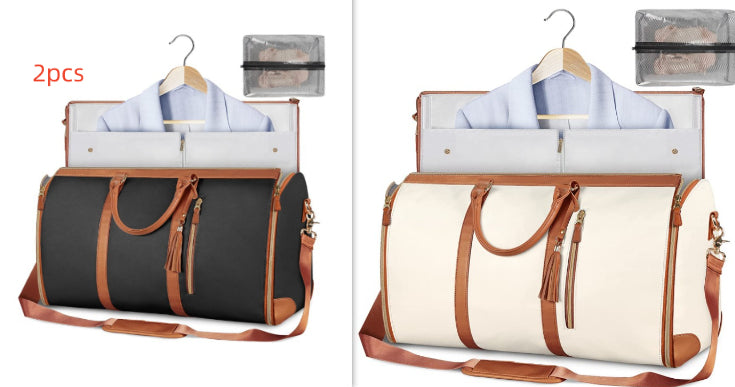 Buy Large Capacity Travel Duffle Bag Women's Handbag Folding Suit Bag Waterproof Clothes Totes online at DLC Market
