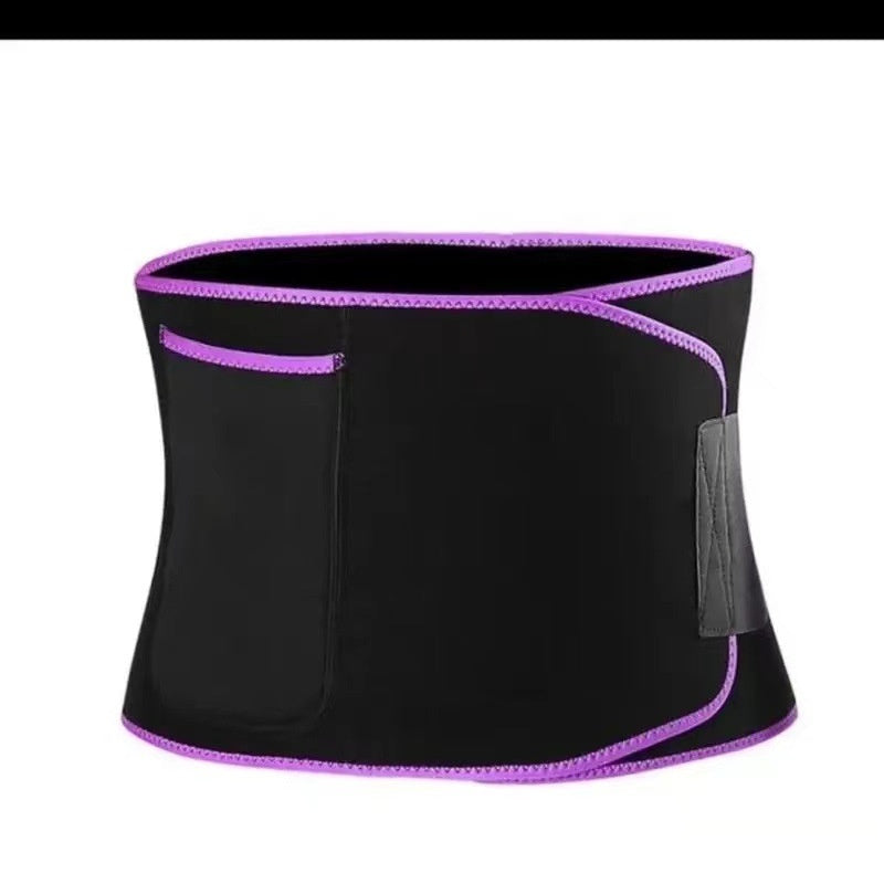 Buy Sports Fitness Waist Support Squat Running Training Violently Sweat Belt online at DLC Market