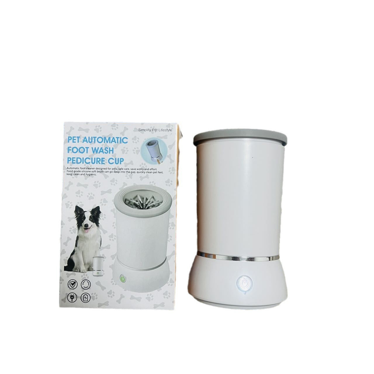 Buy Pet Paw Cleaning Cup Automatic Foot Washing Dogs And Cats Electric Cleaning Device online at DLC Market