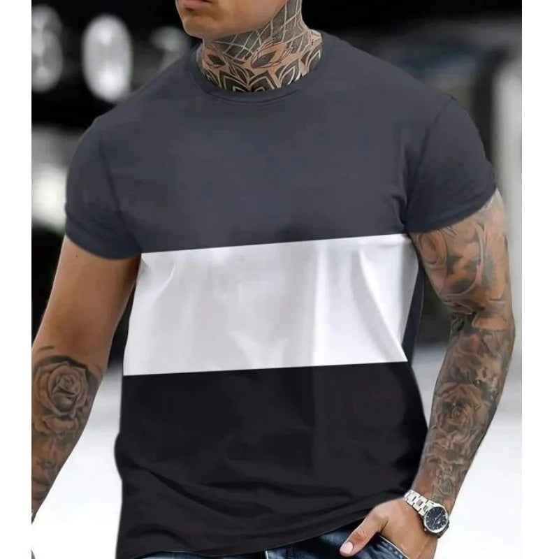 Men's T-shirt 3D Printing Athletic Clothing by null