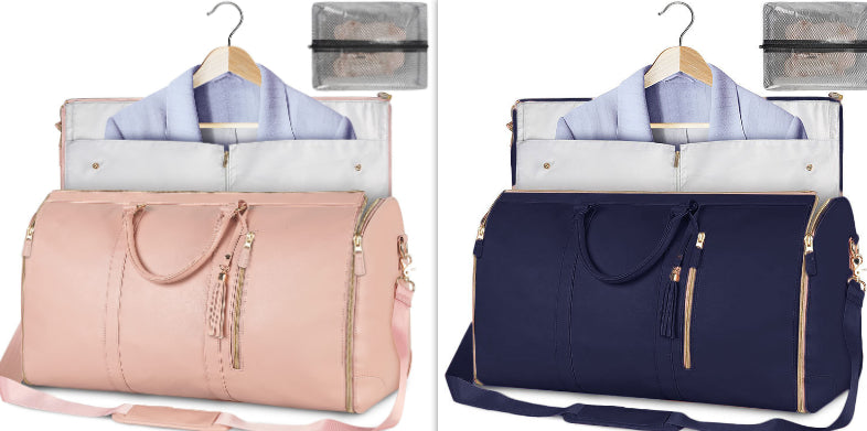Buy Large Capacity Travel Duffle Bag Women's Handbag Folding Suit Bag Waterproof Clothes Totes online at DLC Market