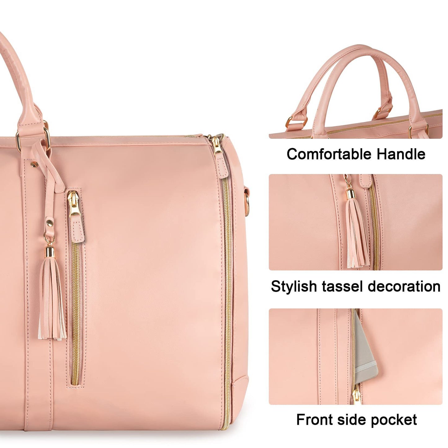 Buy Large Capacity Travel Duffle Bag Women's Handbag Folding Suit Bag Waterproof Clothes Totes online at DLC Market