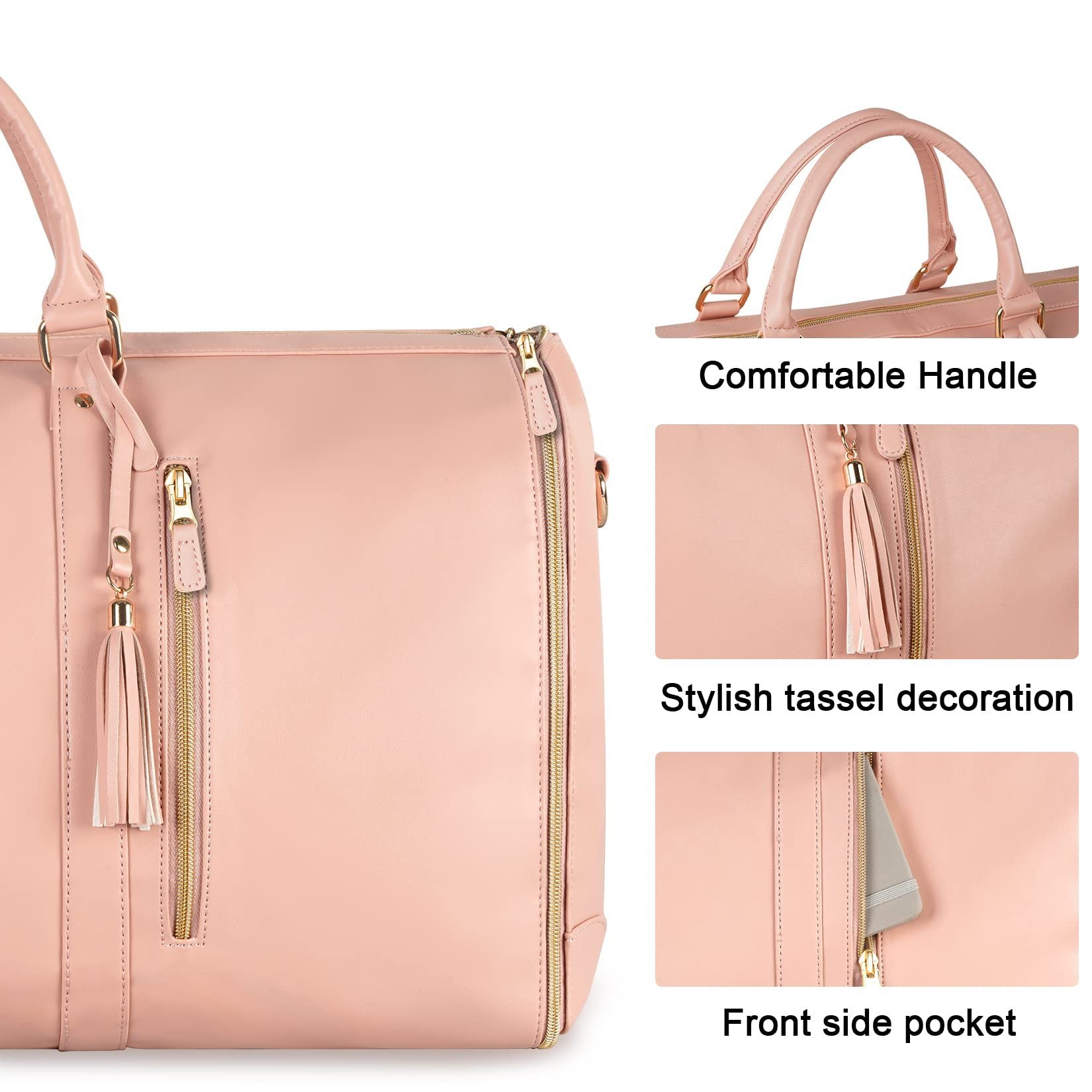 Buy Large Capacity Travel Duffle Bag Women's Handbag Folding Suit Bag Waterproof Clothes Totes online at DLC Market