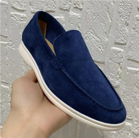 Buy Men's Loafers Summer Casual Frost Flat Shoes Slip-on Driving Shoes online at DLC Market