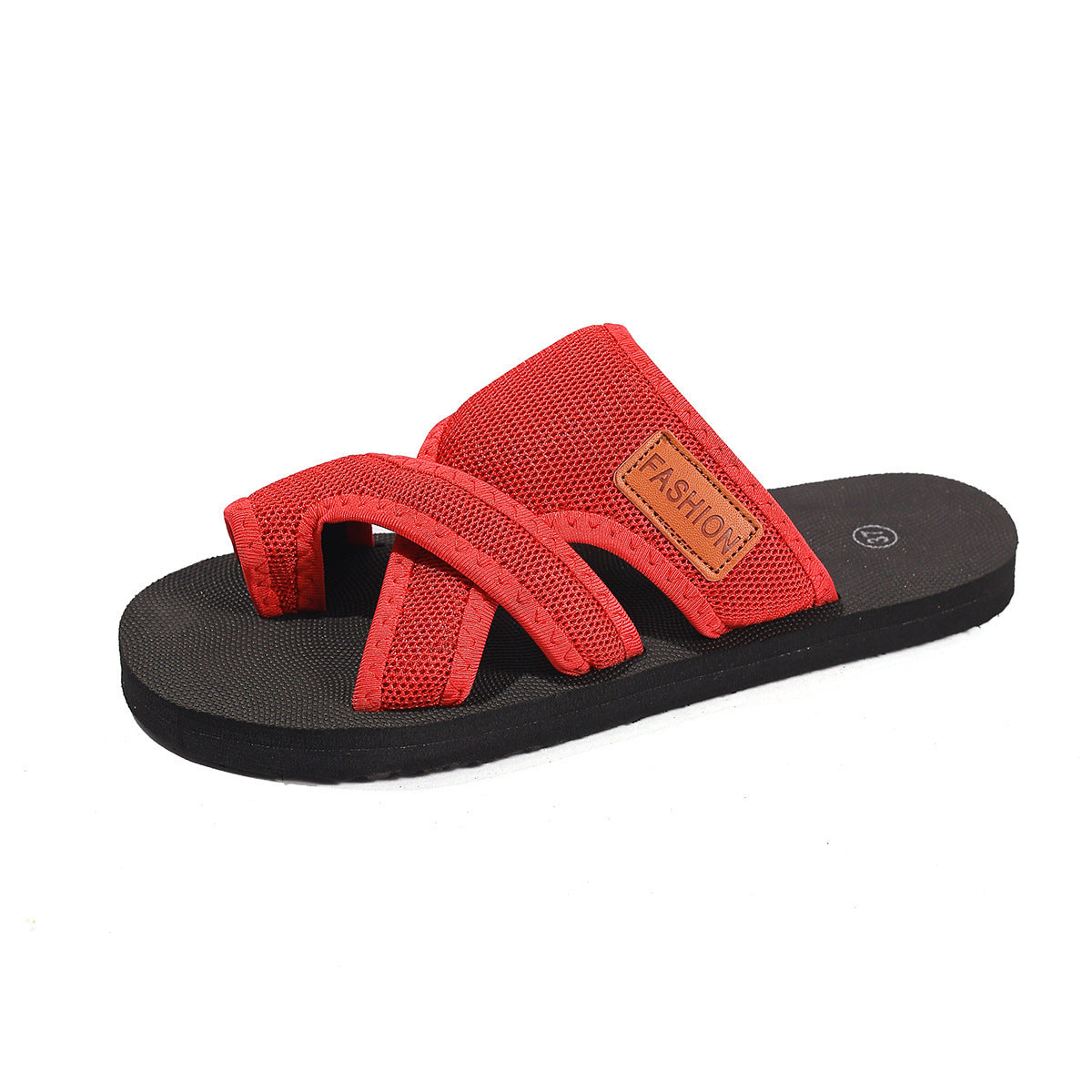 Buy Summer New European And American Breathable Mesh Peep-toe Slippers online at DLC Market