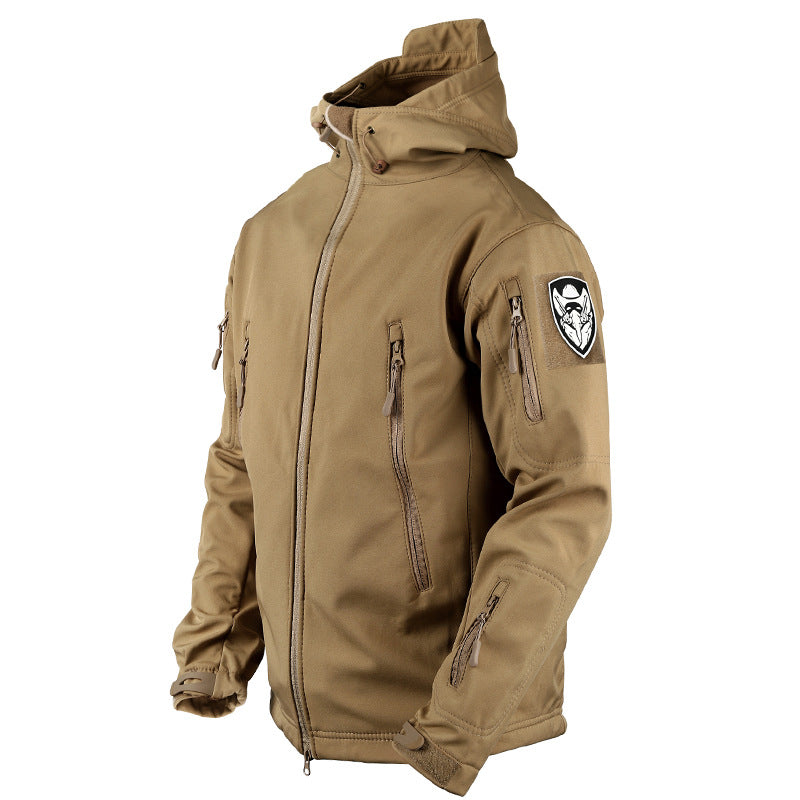 Outdoor Windproof Clothing Soft Shell Jacket by null
