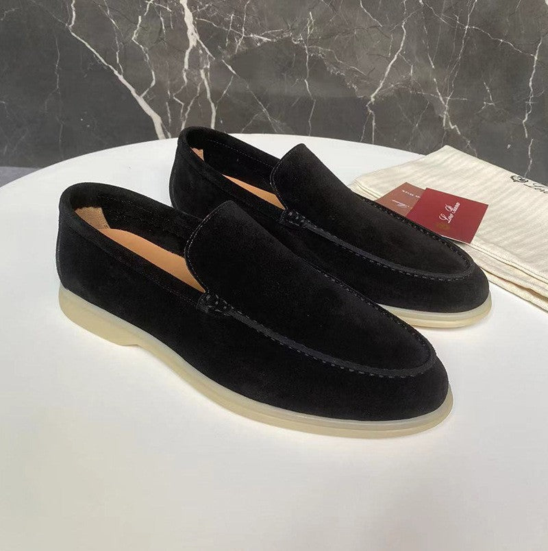 Buy Men's Loafers Summer Casual Frost Flat Shoes Slip-on Driving Shoes online at DLC Market
