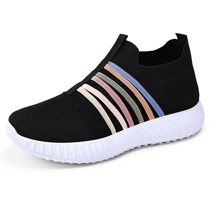 Buy Women's Casual Shoes Breathable Mesh Surface Plus Size Soft Bottom Pumps online at DLC Market
