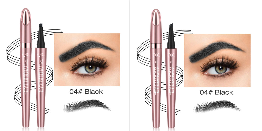 Buy Waterproof And Smooth Not Smudge Four-fork Liquid Eyebrow Pencil online at DLC Market