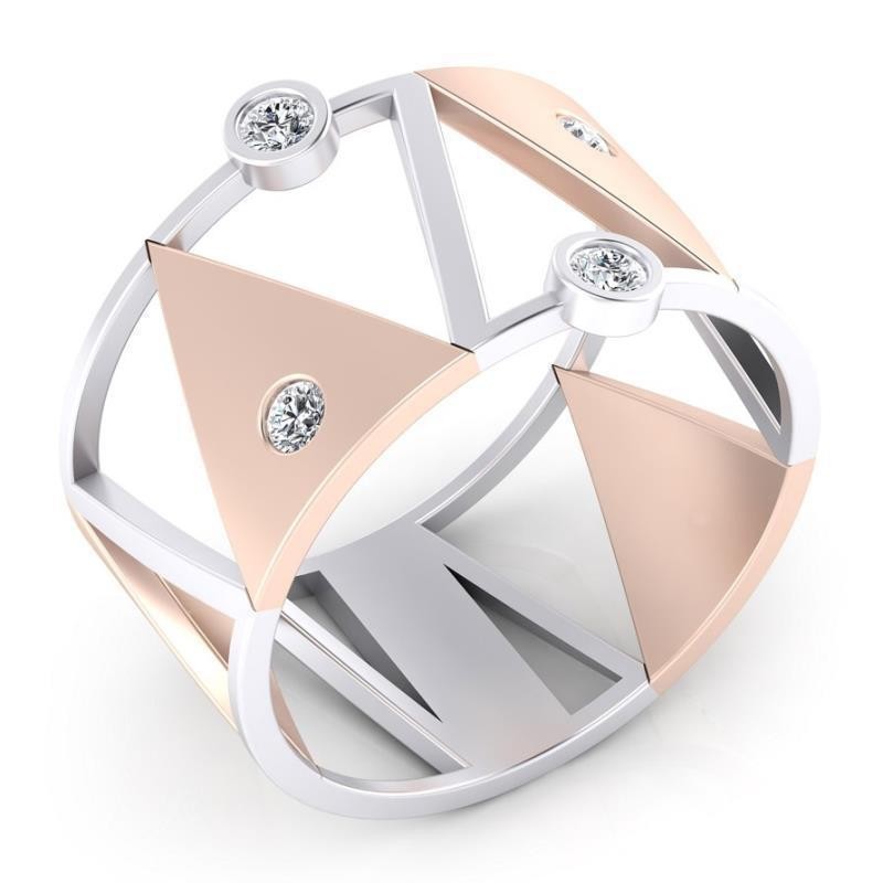 Buy Girlfriends Couple Gift Irregular Hollow Pattern Ring Female online at DLC Market