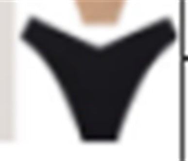 Buy Wavy Lace V-shaped Waist Seamless Ice Silk Girl's Underwear One-piece Large Size Pure Cotton Crotch Women's Briefs online at DLC Market