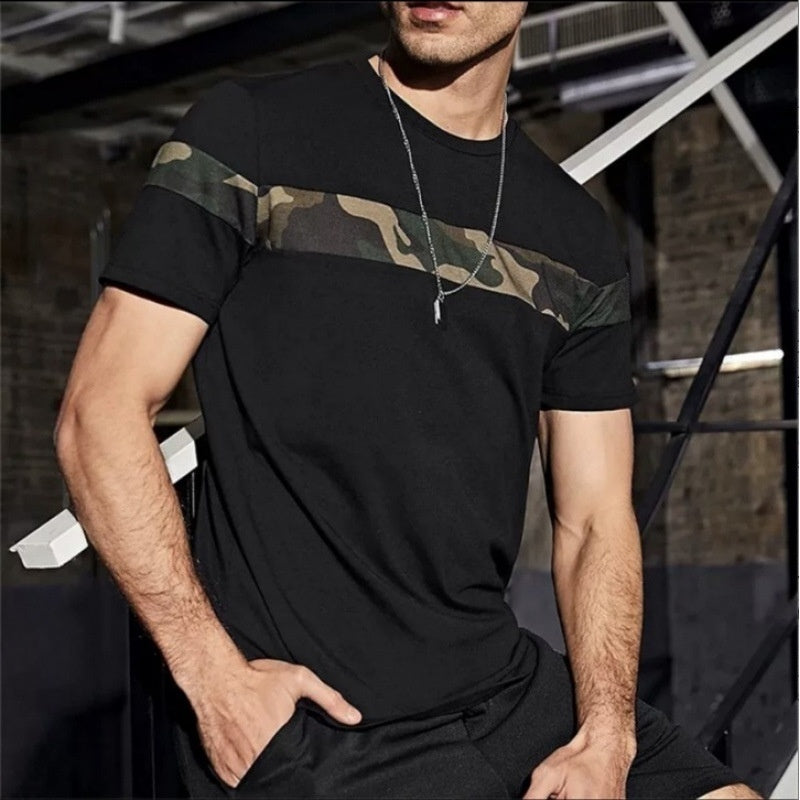 Men's T-shirt 3D Printing Athletic Clothing by null