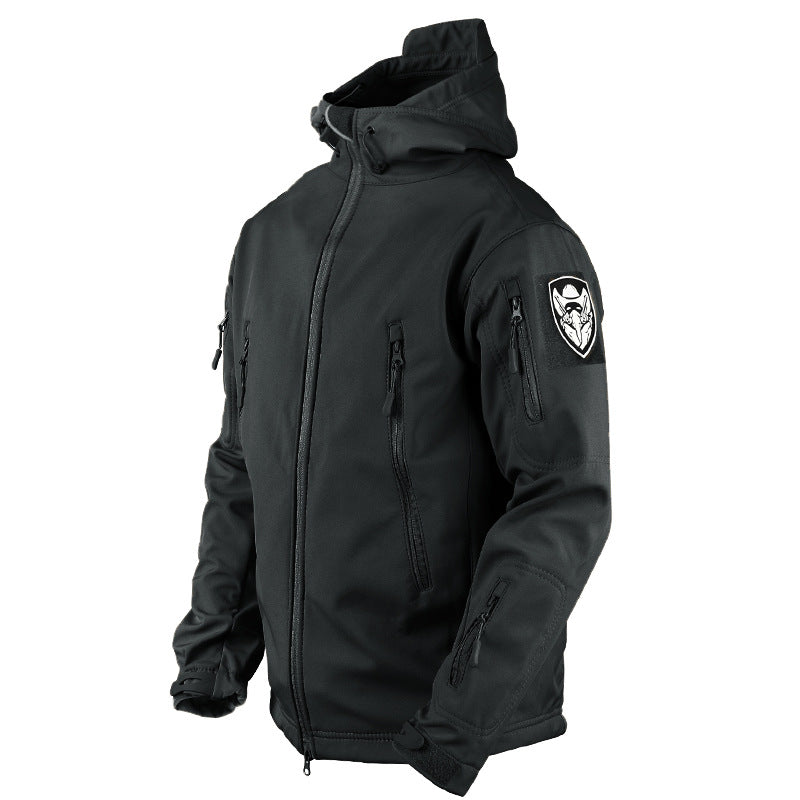 Outdoor Windproof Clothing Soft Shell Jacket by null