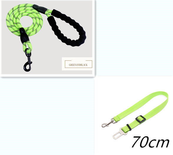 Buy Reflective Dog Leash Nylon Pet Dog Leash Rope For Small Medium Large Dogs Walking Training Pet Suppiles online at DLC Market